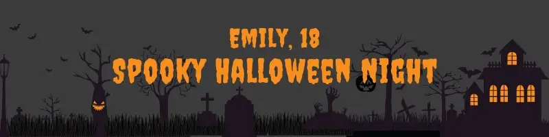 Emily, 18. Spooky Halloween Night Poem